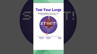 Test Your Lungs How strong are your lungs [upl. by Ardolino]