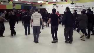 Square Dancing at Hatchet Lake Denesuline 45th Annual Winter Carnival [upl. by Cock949]