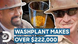 Restored Washplant Makes 222870 In Just 3 Months  Gold Rush Mine Rescue With Freddy And Juan [upl. by Wesle]