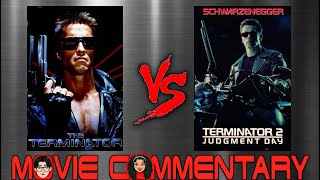 First Time Watching TERMINATOR 1 amp 2  Movie COMMENTARY REACTION amp REVIEW [upl. by Ahsiuqram499]