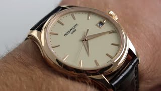 Patek Philippe Calatrava Ref 5227R001 Watch Review [upl. by Ahsiym136]