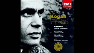 BRAHMS Violin Concerto in D major op 77  Kogan · Kondrashin · Philharmonia Orchestra [upl. by Simmons]