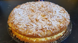 Bienenstich  Bee sting cake  Filipina Swiss Home Cooking [upl. by Airla]