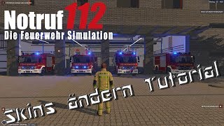 Notruf 112  Die Feuerwehrsimulation Skins runterladen und ändern [upl. by Devona282]