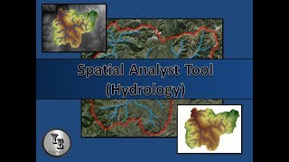 ArcGIS  Spatial Analyst Tool Hydrology Tool  Watershed Delineation [upl. by Gilder]