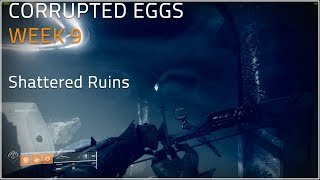 All Corrupted Eggs  Ascendant Challenge quotShattered Ruinsquot  Destiny 2 Forsaken [upl. by Zillah]