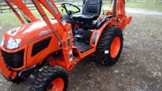 Kubota B2320 Compact Tractor FEL amp Backhoe [upl. by Stoat294]