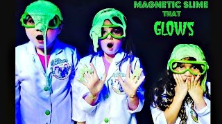 How to Make Magnetic Slime  Science Experiment for Kids [upl. by Ferren]