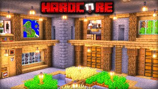 I Built the ULTIMATE UNDERGROUND BASE in Minecraft Hardcore [upl. by Liag]