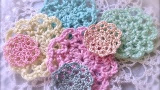 Cheap and Chic Easy Mini Crochet Doily Tutorial [upl. by Downall778]