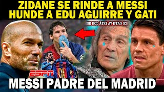 🔴ZIDANE Revienta a EDU AGUIRRE por Admirar a MESSI quotLLORAN POR C RONALDOquot MESSI PADRE DEL MADRID [upl. by Eolc466]