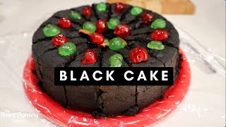 How To Make THE BEST Belizean Black Fruit Cake In 8 Minutes [upl. by Rochette]