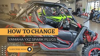 How To Change Yamaha YXZ Spark Plugs  Yamaha YXZ 1000R Spark Plug Replacement [upl. by Navanod]