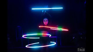 Agnieszka Marczak  Hula Hoop LED  METALLICA [upl. by Dohsar802]