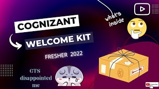 COGNIZANT WELCOME KIT 2022WFH KIT FOR FRESHERHP ELITEBOOKPROGRAM ANALYST TRAINEECTS [upl. by Aremahs]