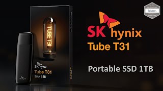 SK Hynix Tube T31 SSD Externe 1TB  Disque Dur SSD Portable  Up to 1000 Mos  Unboxing [upl. by Roots]