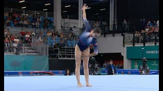 2023 Pan American Games WAG EF Beam BB Floor FX [upl. by Yuri797]