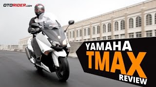 Yamaha TMax Test Ride Review – Indonesia  OtoRider [upl. by Wesley]