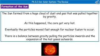 OCR Gateway A 91 P832  Our Solar System [upl. by Ecaroh]