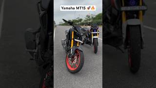 Yamaha MT15 🚀🔥 mt15lover yamaha automobile bikelover shortsfeed youtubeshorts [upl. by Eiramanel]