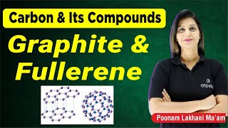 Allotropes Graphite amp Fullerene  Carbon and Its Compound Class 10  Poonam mam  ATP STAR KOTA [upl. by Wylen]