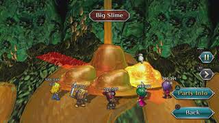 SaGa Frontier Remastered PS4  Tanzer  Huge Slime optional boss battle Emilia [upl. by Carolin]