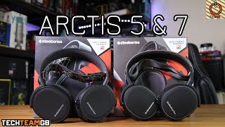 SteelSeries Arctis 5 amp 7 Review [upl. by Ehlke]