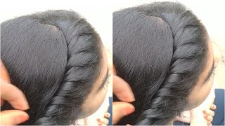 Simple and easy daily routine hairstyles for girls regular twist hairstyle short and long hair [upl. by Eupheemia]