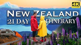 21Day New Zealand Travel Itinerary  Best of North amp South Islands [upl. by Athalie]