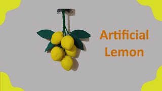 How to Make Artificial Lemon [upl. by Elyrehc]