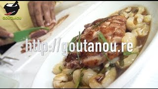 MAGRET CANARD AU LETCHI SAUCE AIGRE DOUCE par Christian ANTOU [upl. by Anitnoc53]