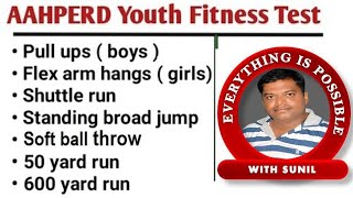 AAHPERD Physical Fitness test [upl. by Nomrah]