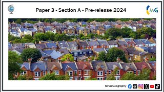 AQA Geography GCSE Paper 3  Prerelease 2024 📝 [upl. by Lantha]