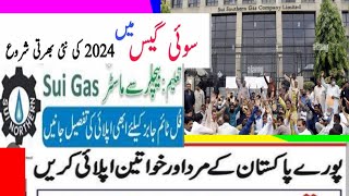 Sui Southern Gas Company SSGC Jobs 2024 in Pakistanlatest today jobs pk 2024 [upl. by Itisahc]