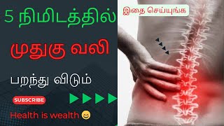 5 நிமிடத்தில் முதுகு வலி பறந்து விடும் [upl. by Marilou]