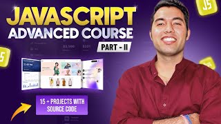 JavaScript Advanced full Course Tutorial🔥15 Projects  Free Notes [upl. by Nellie]