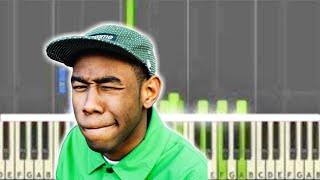 ♬ Tyler the Creator  quotYonkersquot Piano Tutorial MIDI FILE AVAILABLE ♬ [upl. by Ledda]