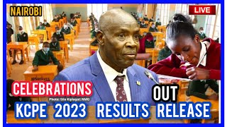 KCPE 2023 RESULTS LIVE CELEBRATION  KCP RESULTS CELEBRATIONS  KCPE 2023 TOP 10  KCPE LIBE [upl. by Ajnek243]