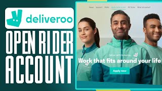 How To Open Deliveroo Rider Account In 2024 Become A Deliveroo Driver [upl. by Bertold860]