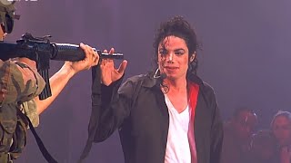 Michael Jackson  Earth Song Live HIStory Tour In Munich Remastered 4K Upscale [upl. by Manya]