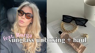 SPRINGSUMMER SUNGLASS HAUL  Burga Eyewear Review [upl. by Pardo]