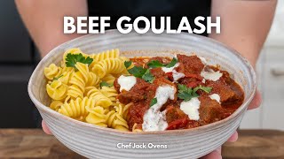 Hungarian Beef Goulash  Hungarian Stew Recipe [upl. by Hammel]