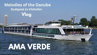 Ama Verde Budapest to Vilshofen Vlog rivercruise rivercruises [upl. by Arimay334]