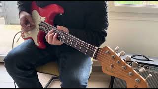 John Mayer  Slow dancing pilky27 version  part 2 johnmayer stratocaster fender guitar [upl. by Crichton]