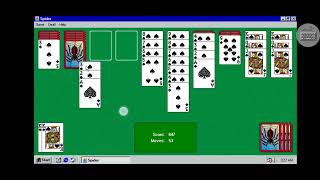 spider solitaire 4 [upl. by Odnomar]