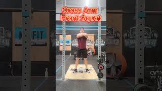 Front Squats Alternatives 🤔 frontsquat wristpain [upl. by Myrtice]