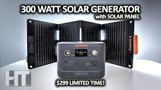 JACKERY Solar Generator 300 Plus LiFePO4 UPS Power Station Review [upl. by Garin]