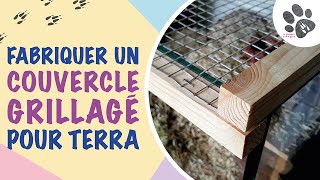 Fabriquer Un Couvercle Pour Aquarium  Terrarium  Cage  Bincage À Rongeurs [upl. by Aivatnahs]