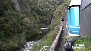 Train touristique Gorges de l Allier  Monistrol dAllier  Alleyras [upl. by Debera]