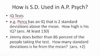 Standard Deviation [upl. by Rayle]